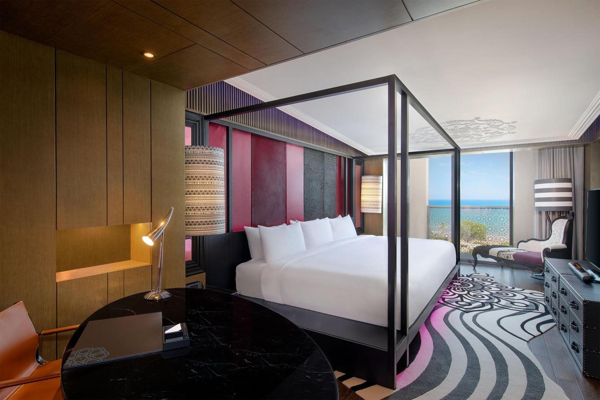 Отель W Маскат Экстерьер фото A bedroom at W Bali